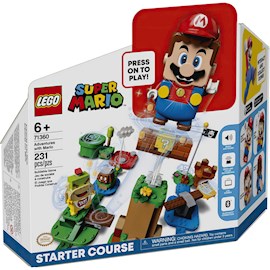 ასაწყობი კონსტრუქცია Lego 71360, Super Mario Adventures with Mario Starter Course